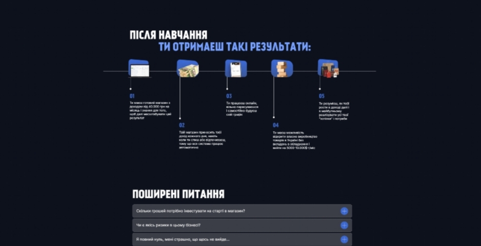 МАСШТАБ ОНЛАЙН-ПРОДАЖІВ від Максима Чурпія (Big Max)