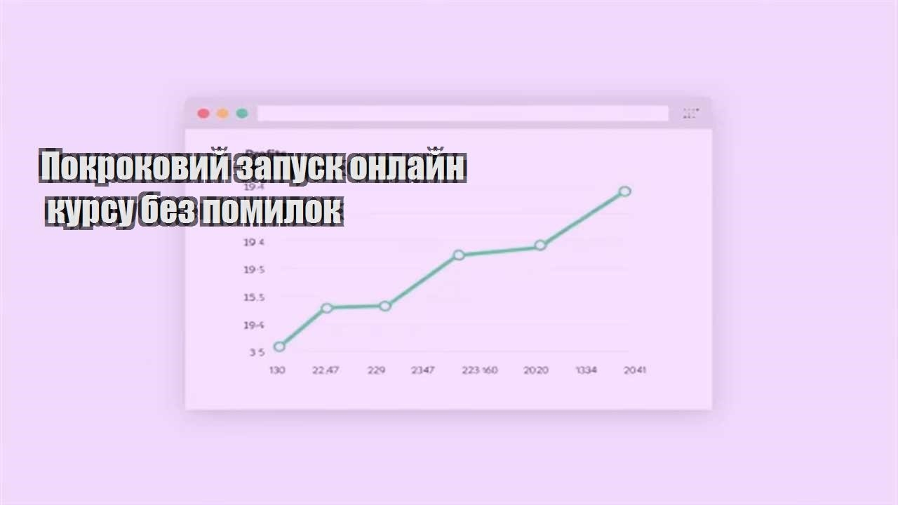 Детальніше про статтю Покроковий запуск онлайн курсу без помилок