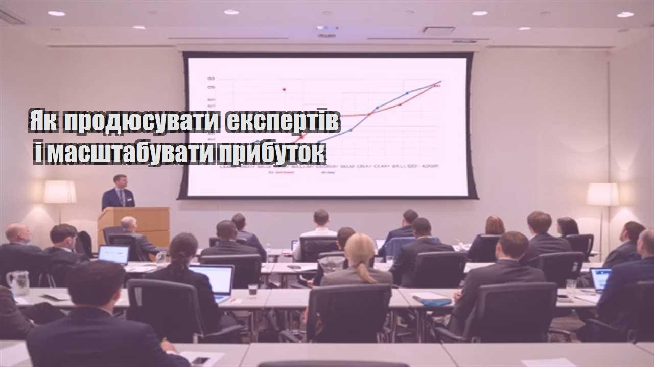 Детальніше про статтю Як продюсувати експертів і масштабувати прибуток