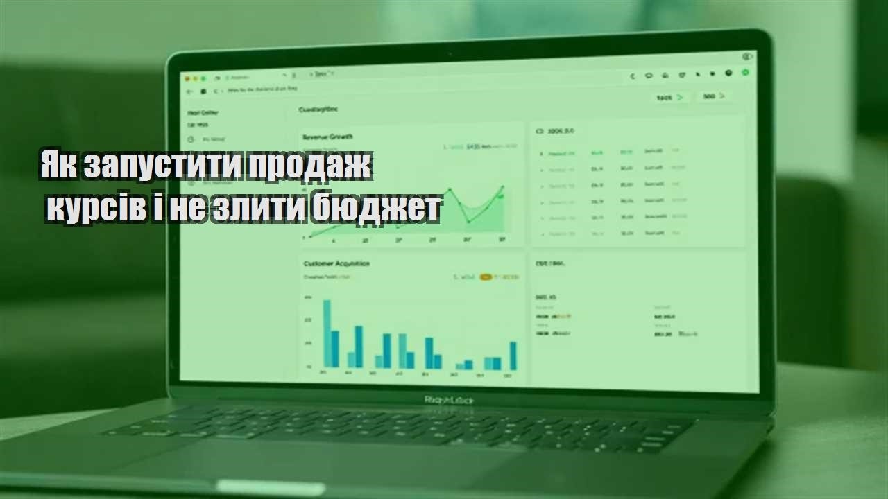 Детальніше про статтю Як запустити продаж курсів і не злити бюджет