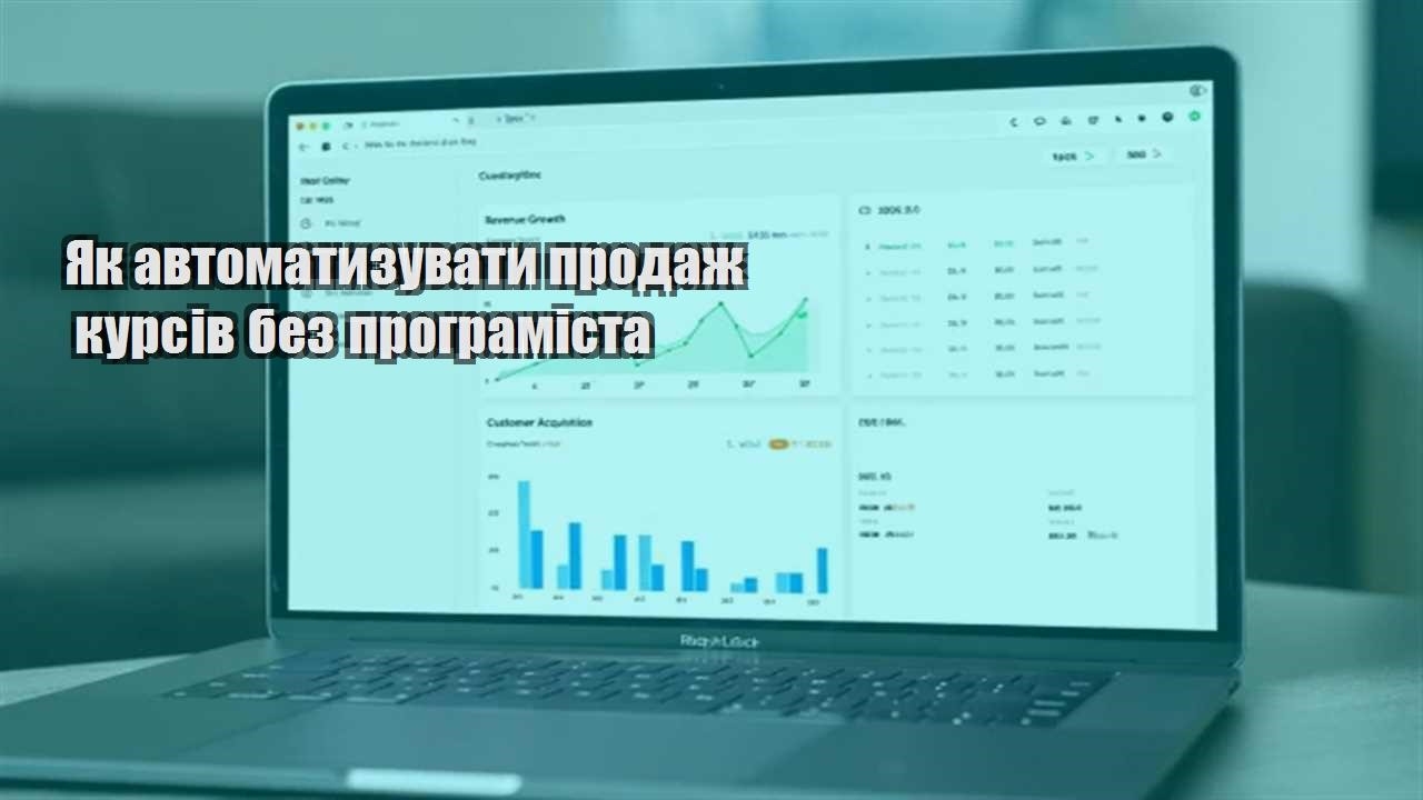 Детальніше про статтю Як автоматизувати продаж курсів без програміста