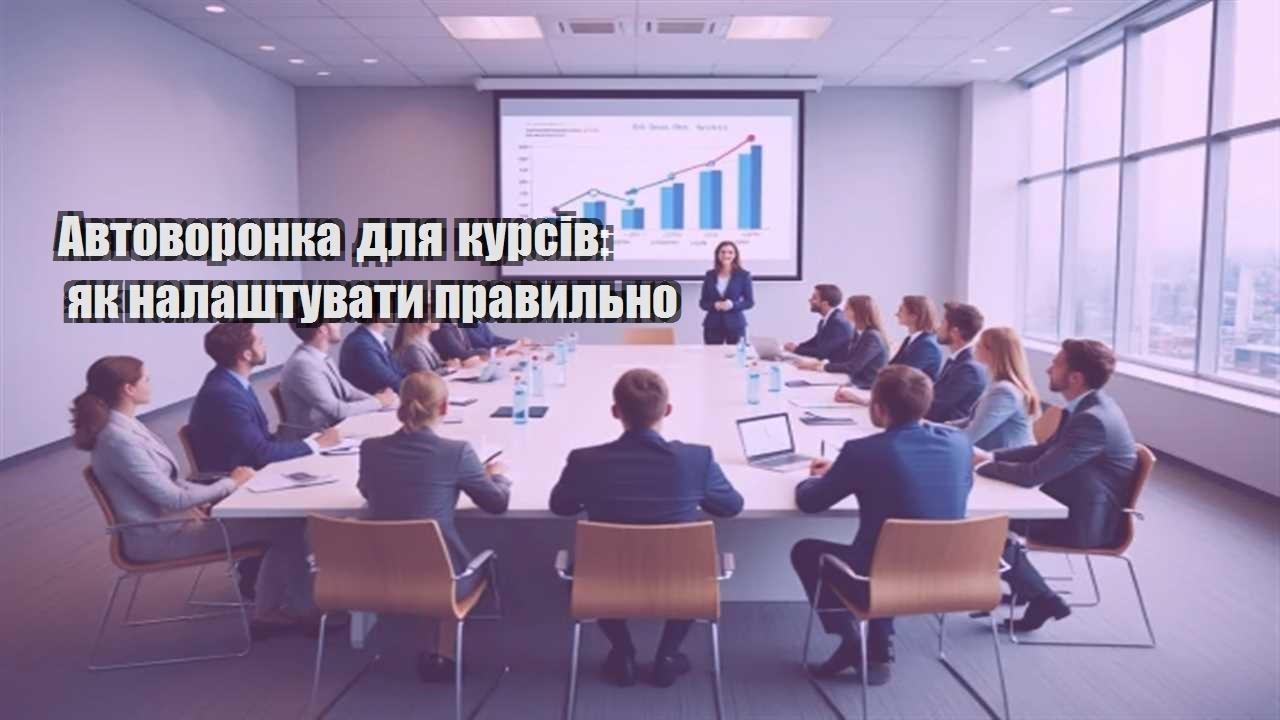 Детальніше про статтю Автоворонка для курсів: як налаштувати правильно