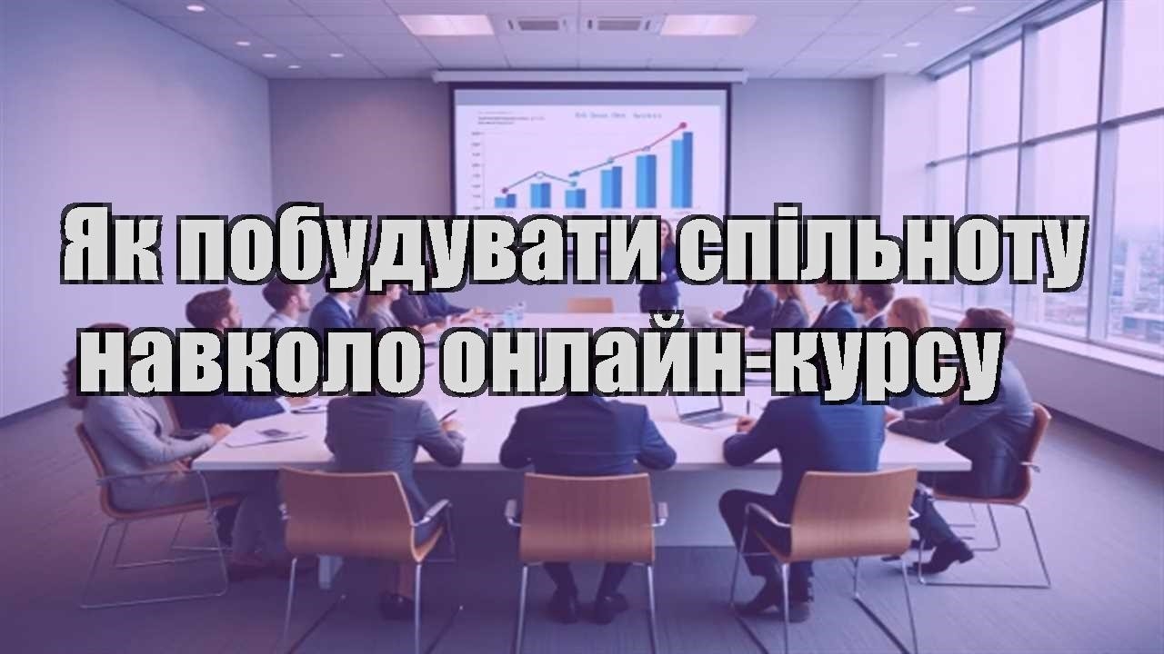 Детальніше про статтю Як побудувати спільноту навколо онлайн-курсу