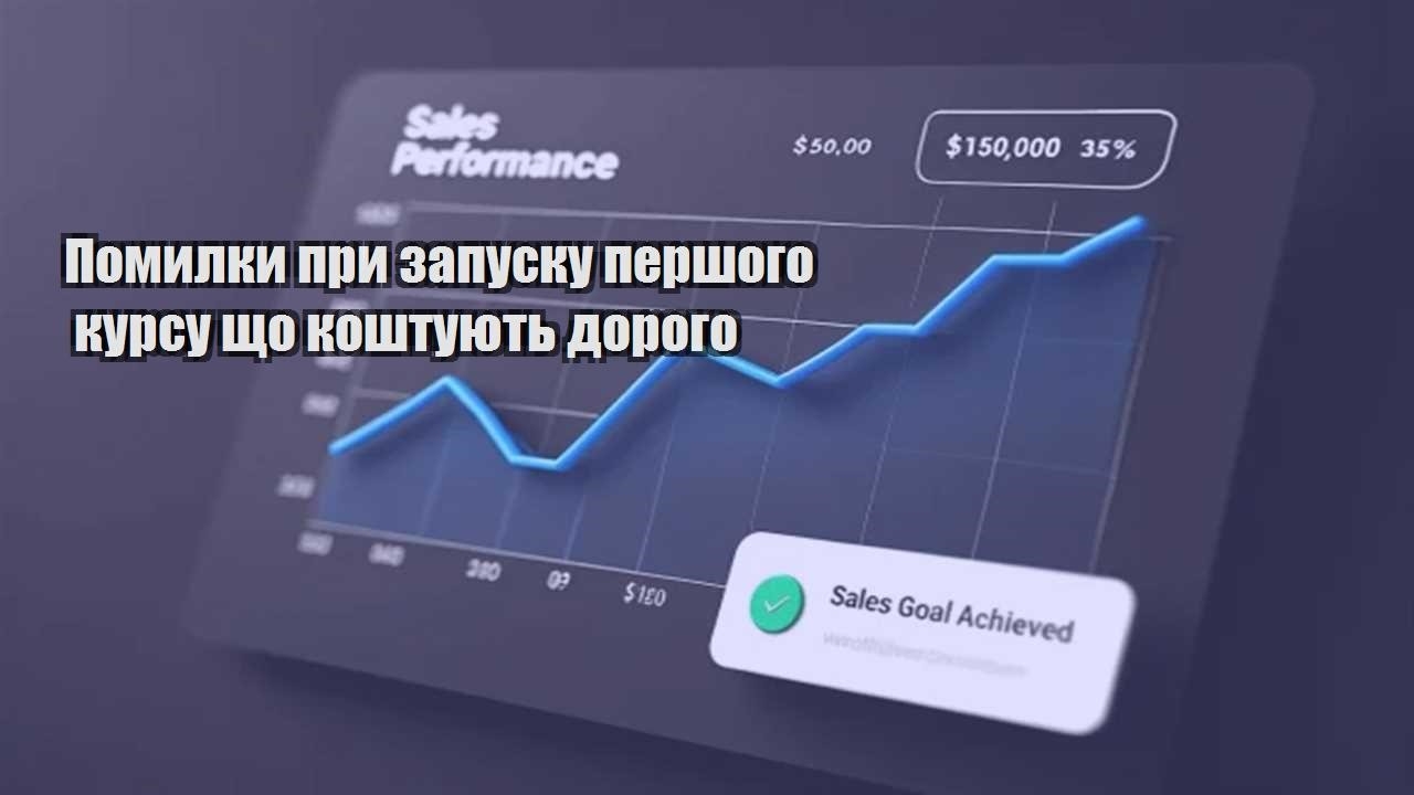 Детальніше про статтю Помилки при запуску першого курсу що коштують дорого