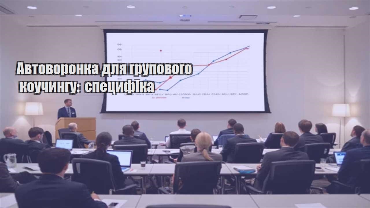 Детальніше про статтю Автоворонка для групового коучингу: специфіка