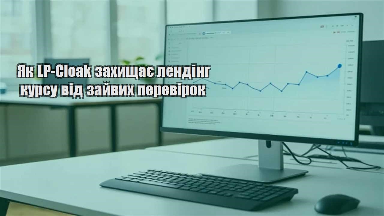 Детальніше про статтю Як LP-Cloak захищає лендінг курсу від зайвих перевірок